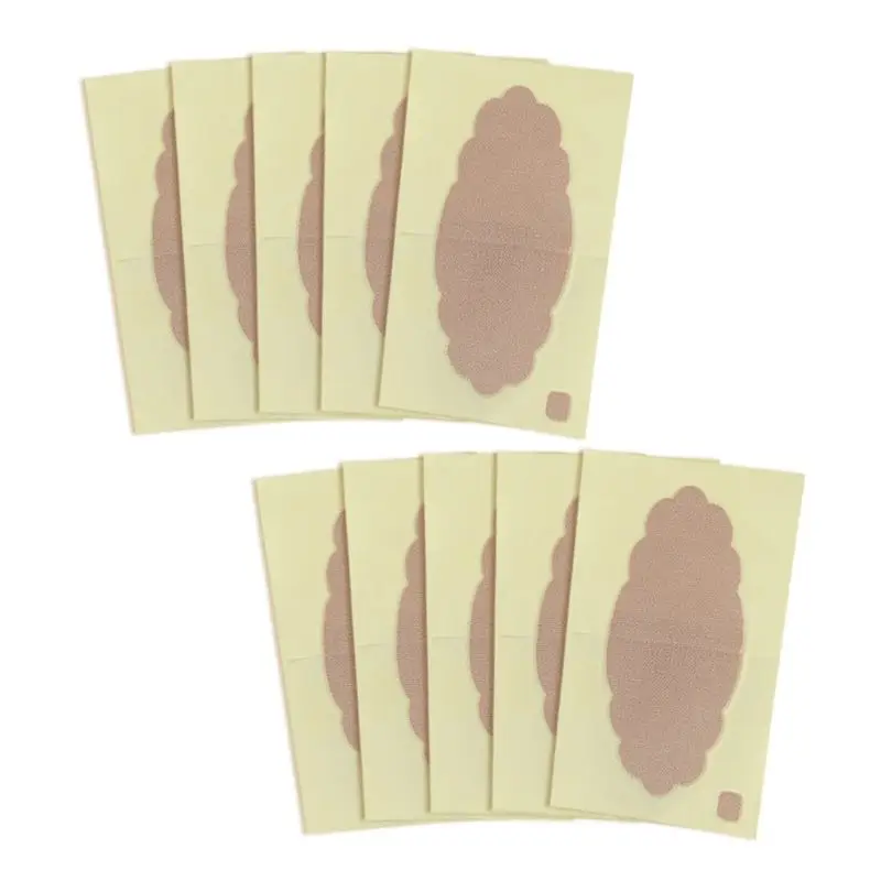

10Pcs Multifunctional Underarm Foot Sweat Pads Perspiration Adhesive Shield Absorbing Disposable Odor Blocker Sticker