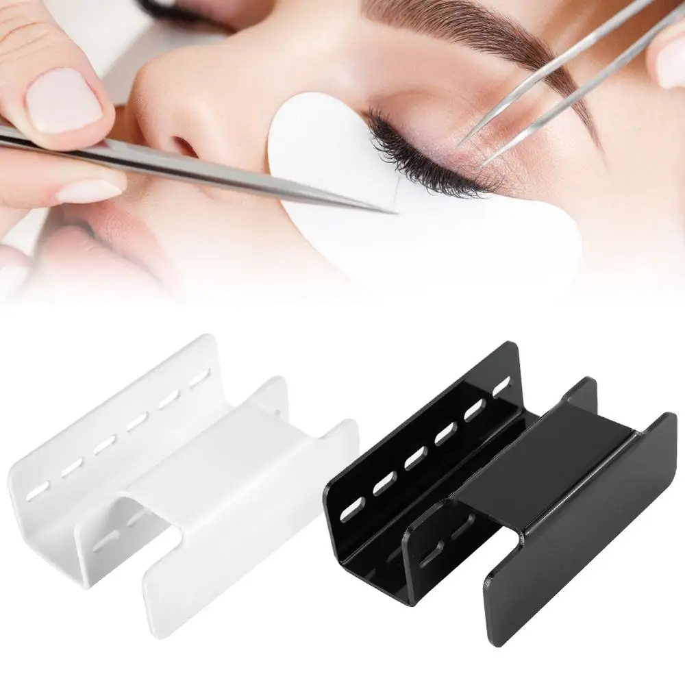 

6 Hole False Eyelashes Grafting Tweezers Storage Rack Beauty Eyelash Extension Tool Display Stand Tattoo Nail Beauty Tool Holder