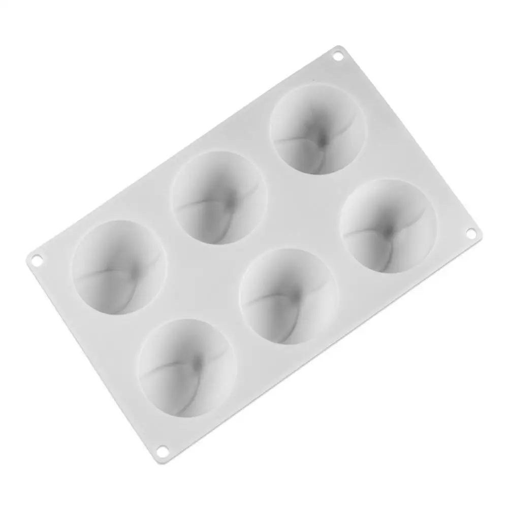 6. Рождественская силиконовая форма для Мусса в виде шапки выпечки Санты