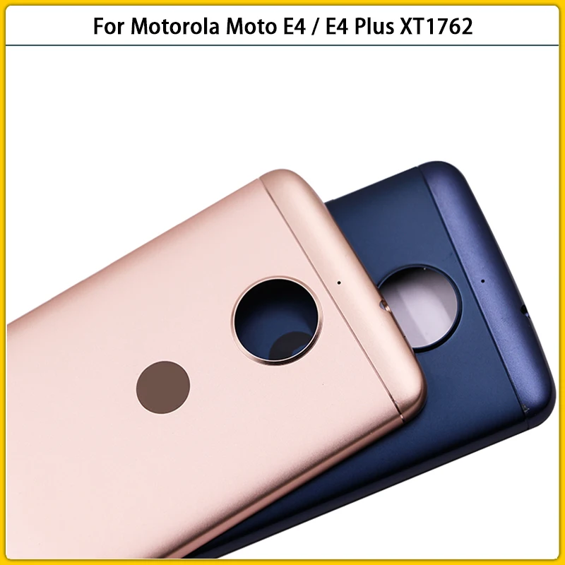 Новый задний корпус E4 для Motorola Moto / Plus XT1762 XT1763 xt1774 xt177 металлическая крышка