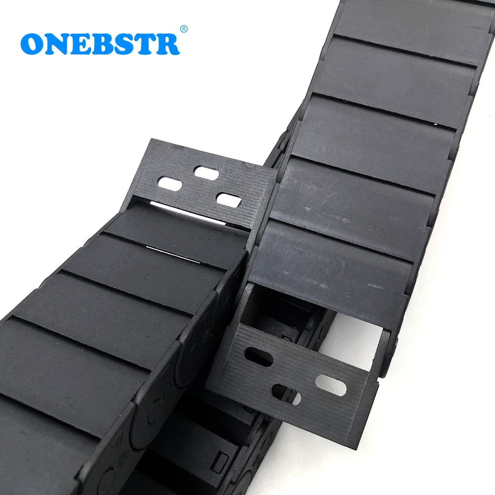 1 метр 15x40 мм Тяговая цепь провод Перевозчик кабель полузакрытый открытый