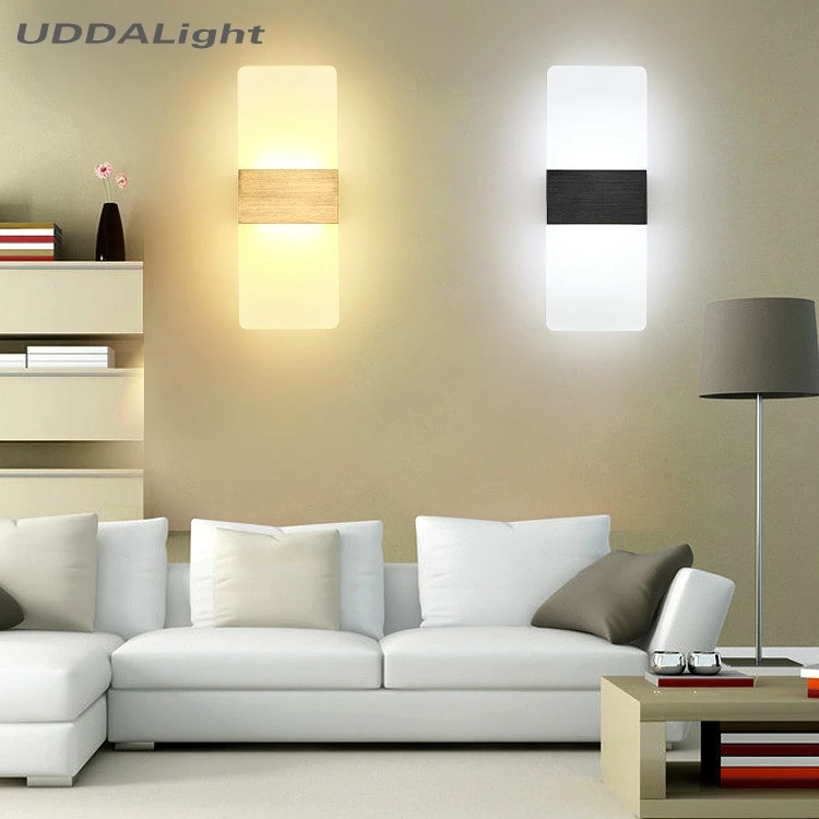 Светодиодный настенный светильник Домашний Светильник для спальни зеркальный