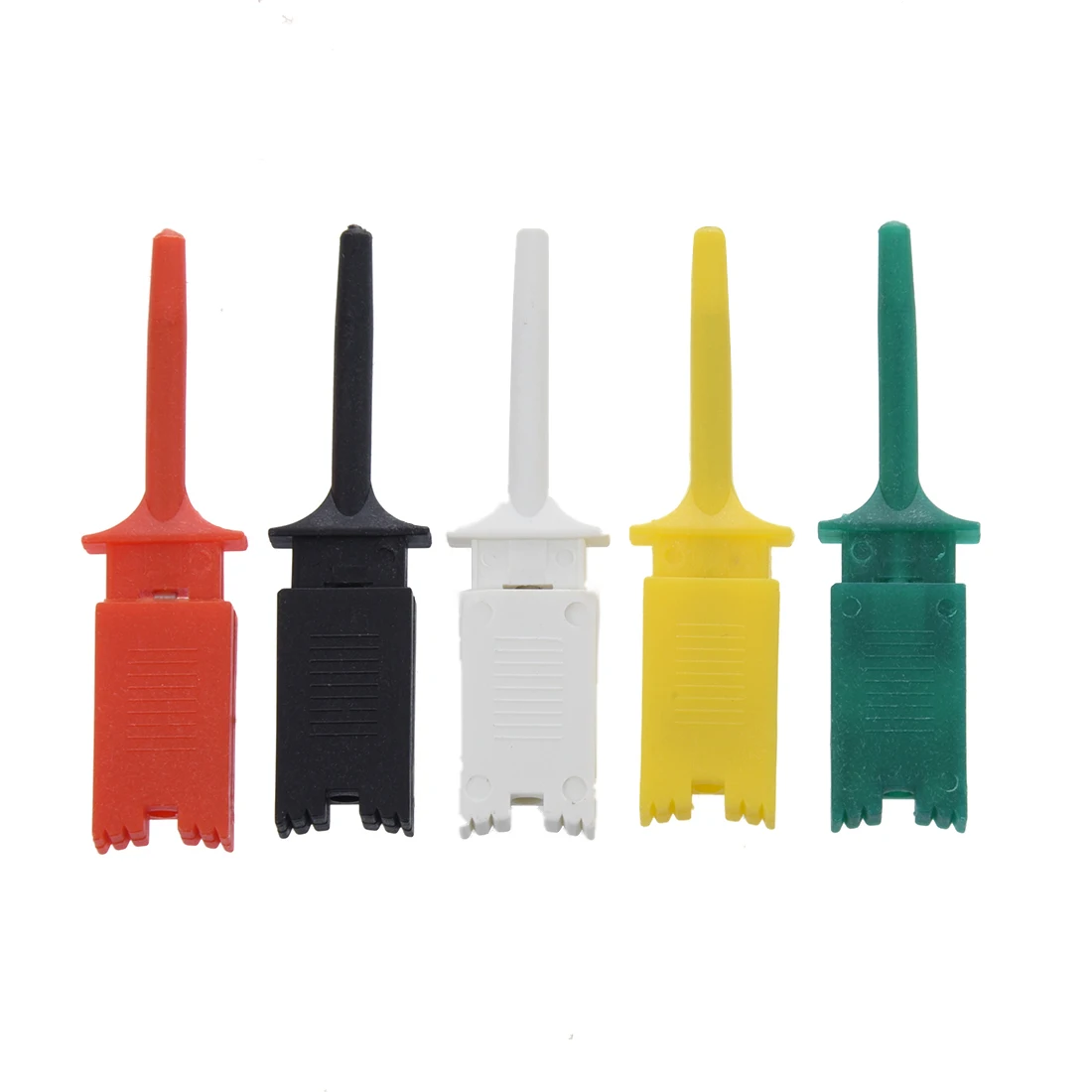 

New SMD IC 6 Colors Test Hook Clip Grabbers Test Probe 10pcs