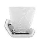 Сумка для сбора пыли для ногтей, нетканый сменный уплотненные сумки моющийся аппарат для маникюра и вакуумной очистки ногтей, эластичные салонные инструменты