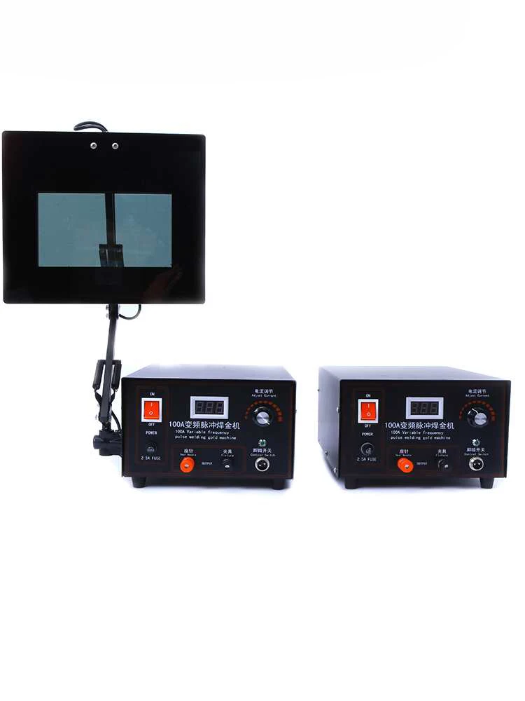 100A Pulse Spot Welding hand held pulse spot welder digital display welding machine gold and silver jewelry processing | Украшения и