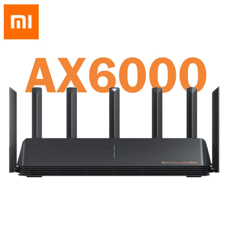2021 внутренняя ёмкость Xiaomi Router AX6000 2 4G 5G Dual Band 512 Мб Wi-Fi ретранслятор 6 независимый
