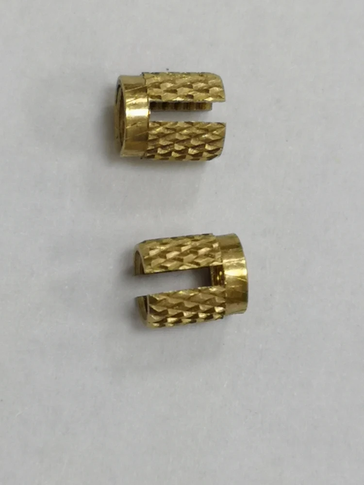 

PPB-M3/M4/M5/M6/256/440/632/832/032/0420-1/2Press-In Threaded Inserts, Brass Nuts, Hexagonal