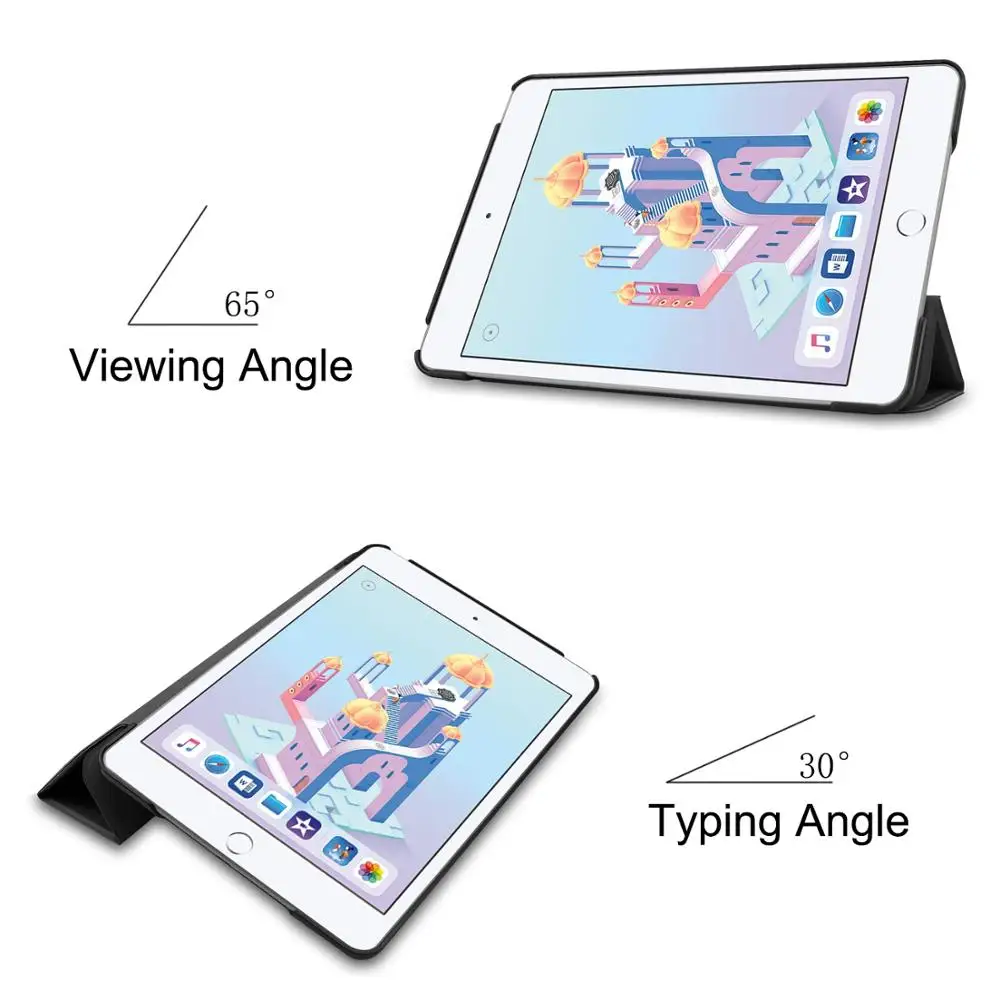 Чехол-книжка из искусственной кожи для iPad Mini 4 5 | Компьютеры и офис