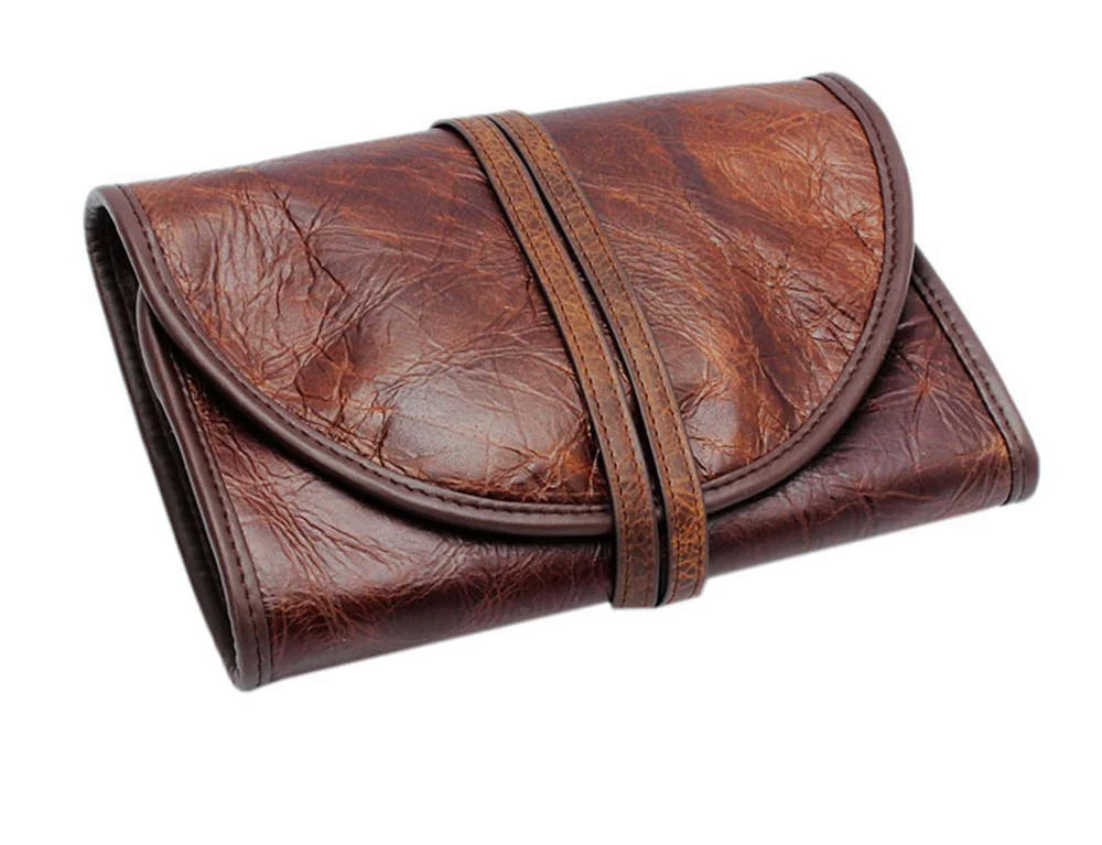 Portable Holder Pocket Leather Pipe Smoking Tobacco Pouch Bag Case Cigar Bag Cigarette Accessories