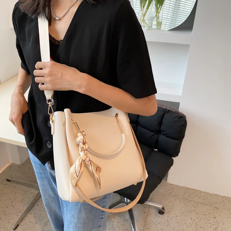 Шелковый шарф маленькая сумка через плечо из искусственной кожи для женщин 2021