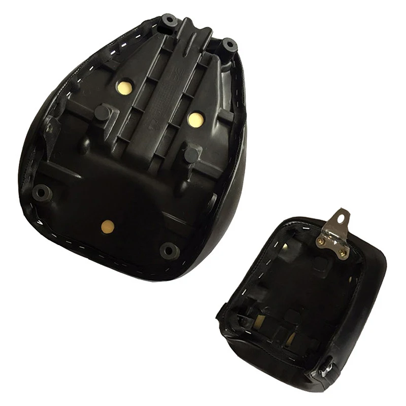 

2PCS/Set Replacement for Yamaha Virago XV250 1988-2013 2009 2010 PU Leather Black Front Rear Motorcycle Seat