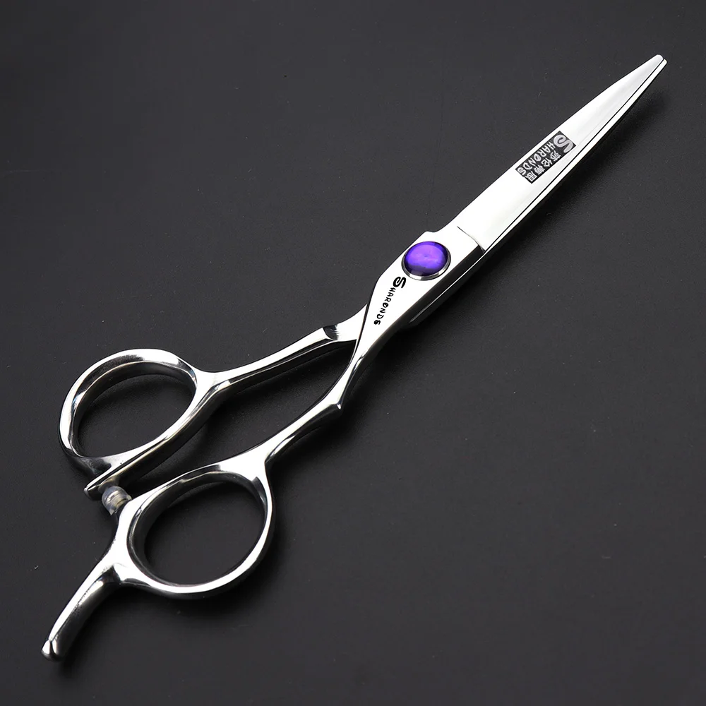 Новинка 440c Стальные Ножницы 5 дюйма серебряные Профессиональные Парикмахерские