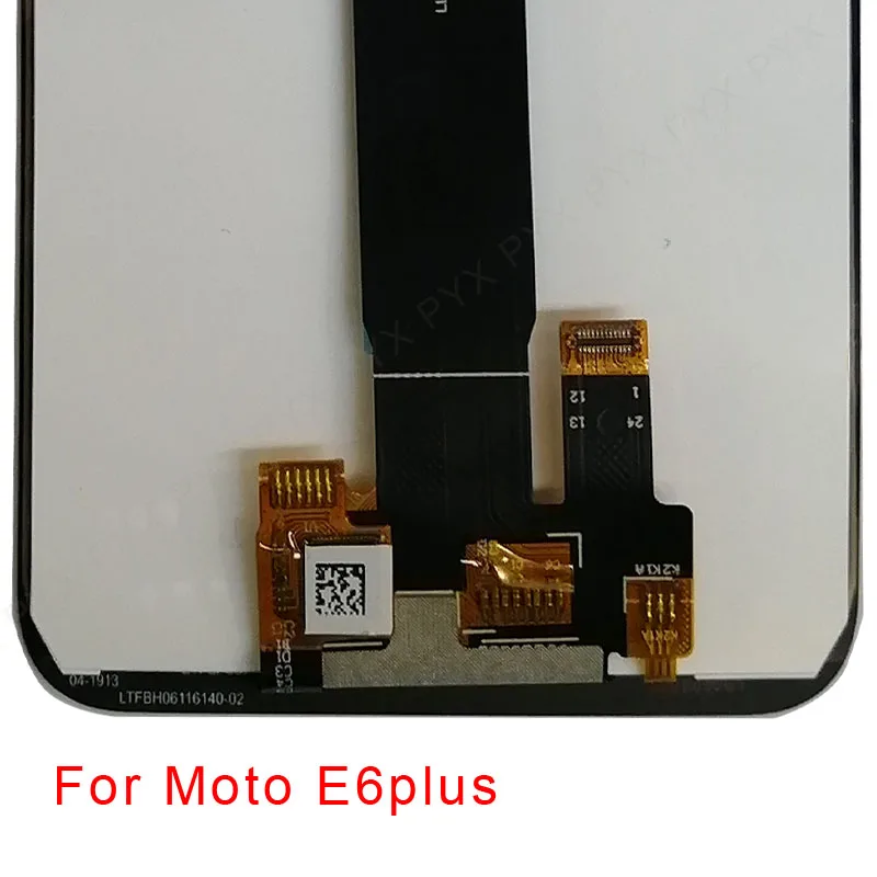 Оригинальный для Motorola Moto E6 Plus PAGA0004 ЖК-дисплей Play сенсорный экран сенсор Digiziter в