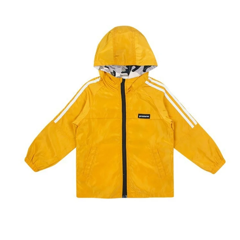 Новинка 2022 камуфляжная Двусторонняя Детская куртка с капюшоном для подростков