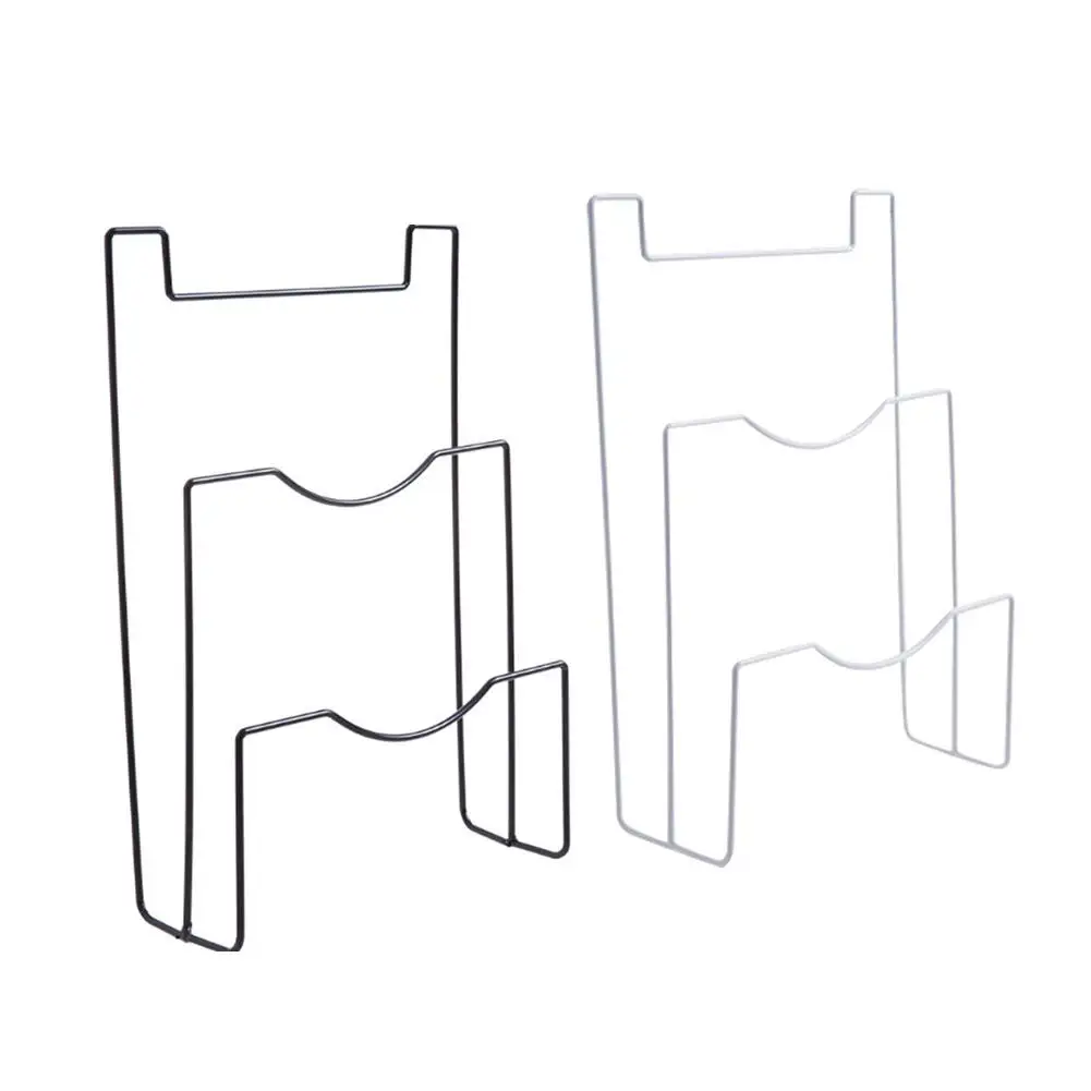 

Wall Mounted Kitchen Pan Lid Holder Stand Pot Cover Draining Rack For Pot Cover Chopping Board Dish Rack Kitchen Accessories