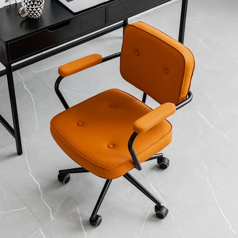 

Nordic Light Luxury Computer Chair Home Comfortable Sedentary Study Office Chair Lift Back Desk Chair Design кресло для отдыха