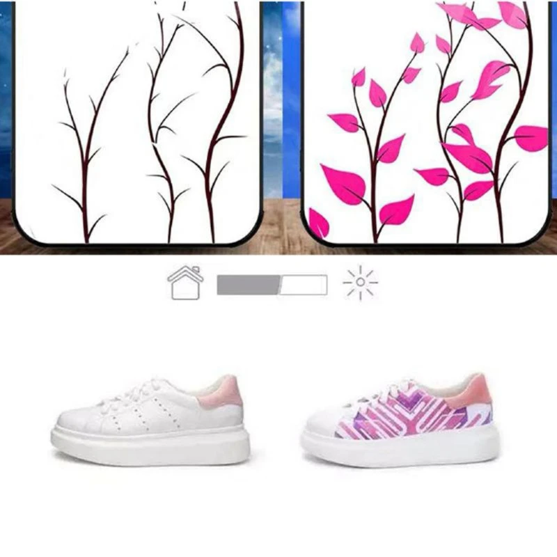 

5 Colors UV Color Change Pigment Powder Photochromic Pigment Expose to Sunlight Reactive Resin Colorants Jewelry Making