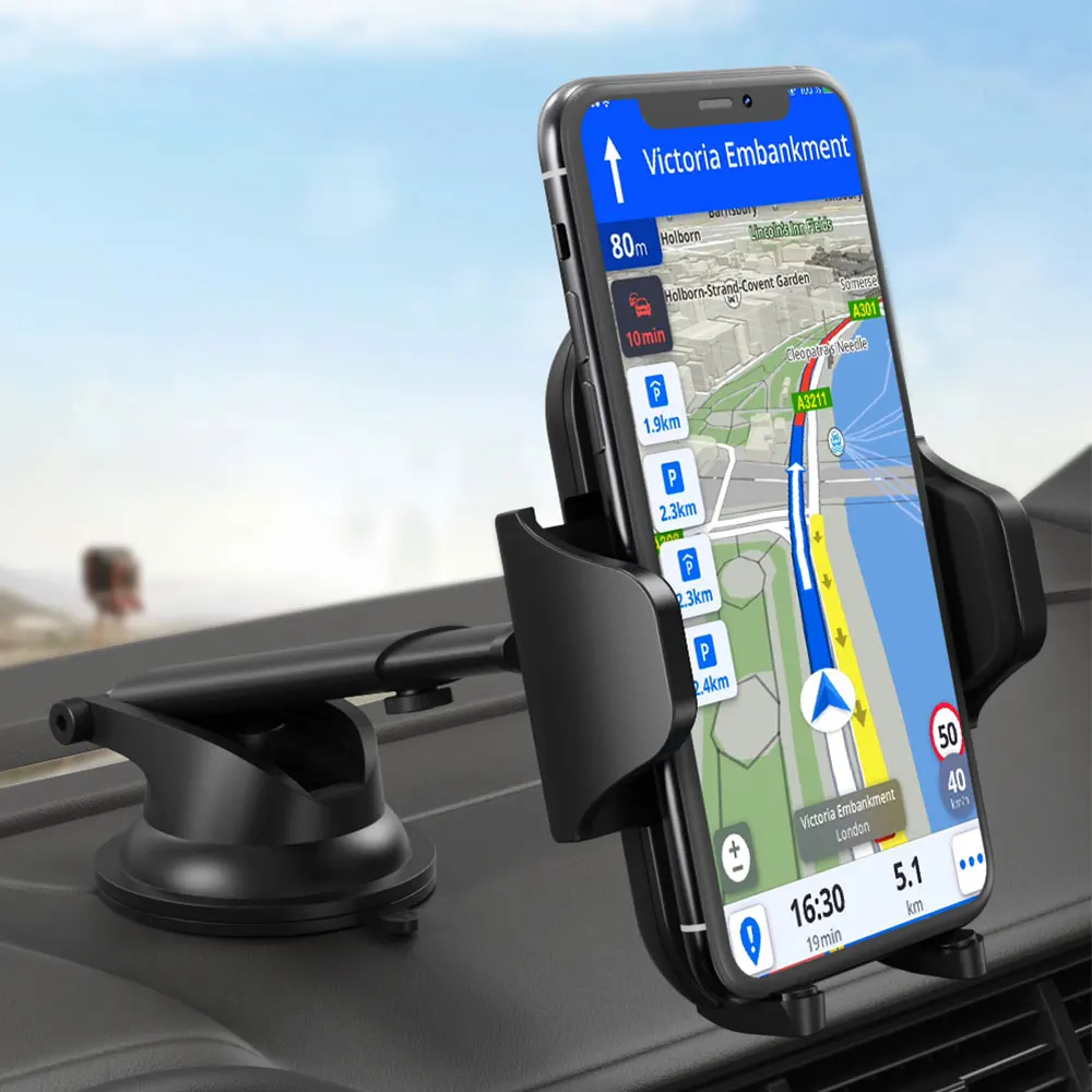 car mount phone holder desk stand universal windshield dashboard cell phone holder for iphone samsung huawei xiaomi smartphones free global shipping