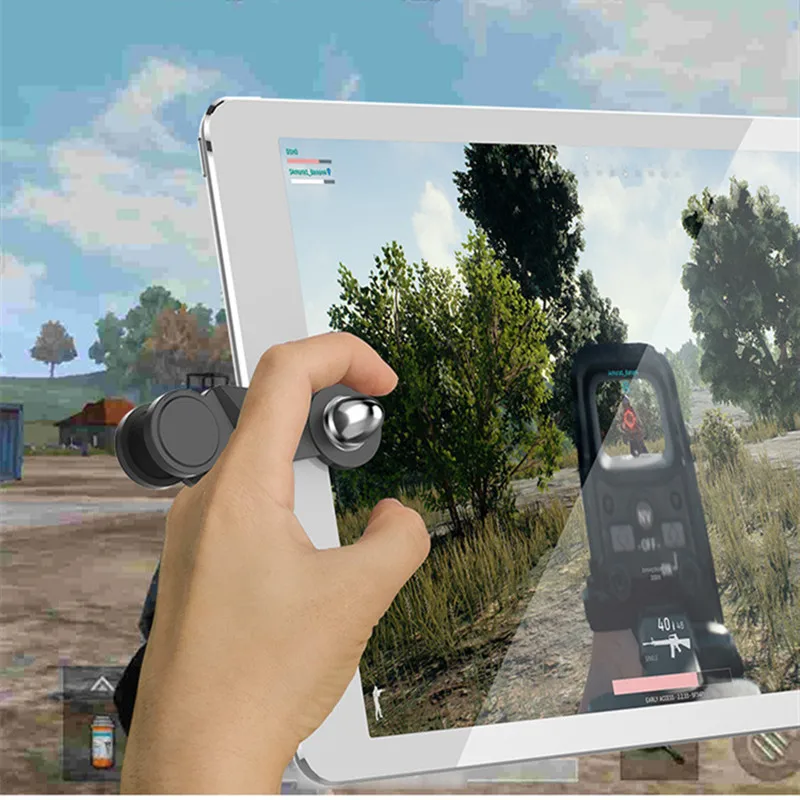 

ABS Metal for PUBG Mobile Game Handle Touch Controller Gamepad Joystick Gaming Trigger Fire Aim Shooting L1R1 for Iphone Android