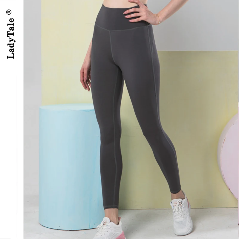 

Women Workout Fitness Sport Push Up Gym Tights Casual Trousers High Waist Booty Leggings Squat Proof Slim Stretchy Pants