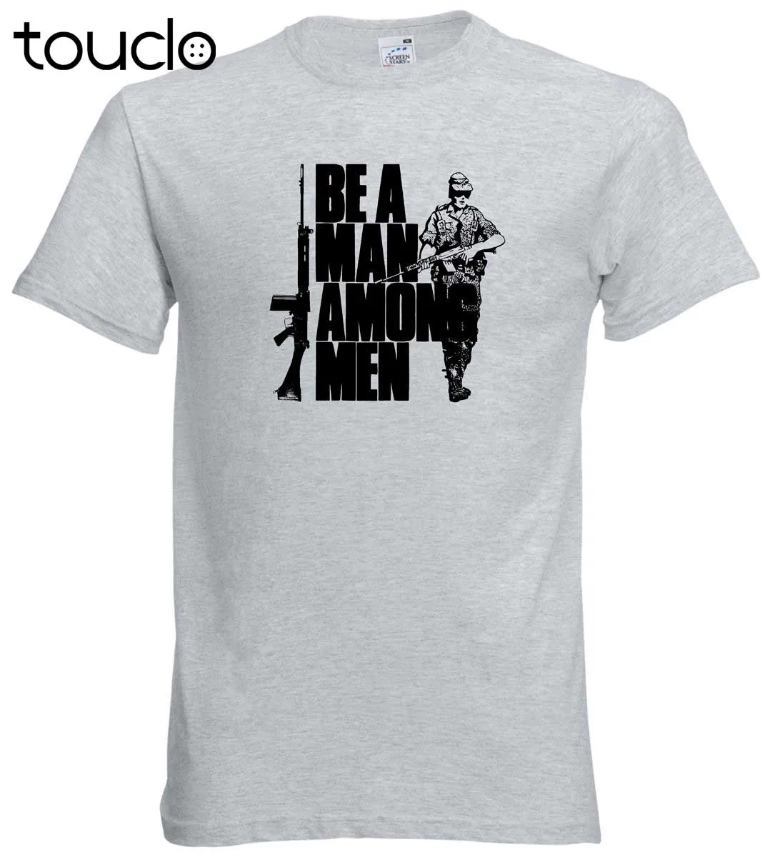 FN FAL быть мужчиной среди мужчин футболка Родезийский иностранный легион