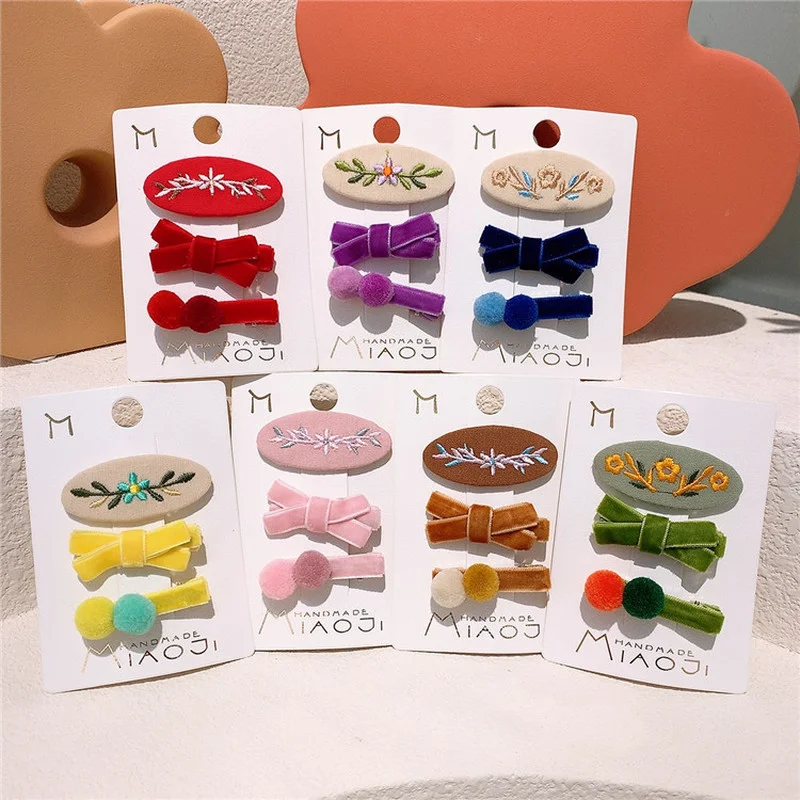 

Шпилька для волос с бантом, 3 шт.