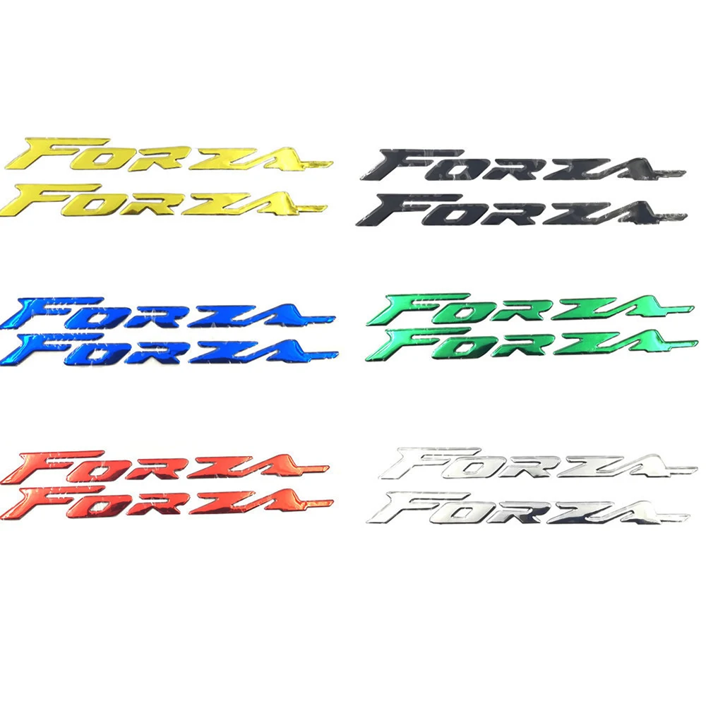 

Для Honda Forza 300 250 125 Forza300 Forza250 Forza125 мотоциклетная 3D эмблема значок наклейка бак Forza наклейка мягкая Светоотражающая наклейка