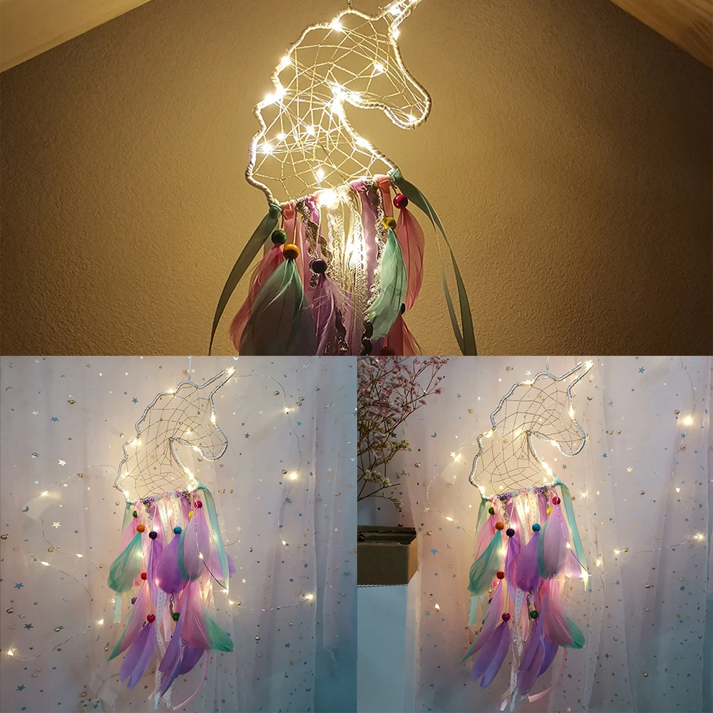 Креативный Декор Единорог красивые изысканные колокольчики висячие украшения