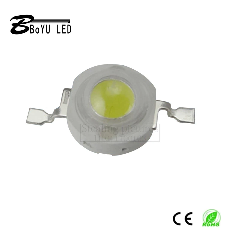 

Quality Assurance High-power LED1-3-5W white light LED diode chip, flashlight, stage light LED lumens lamp beads