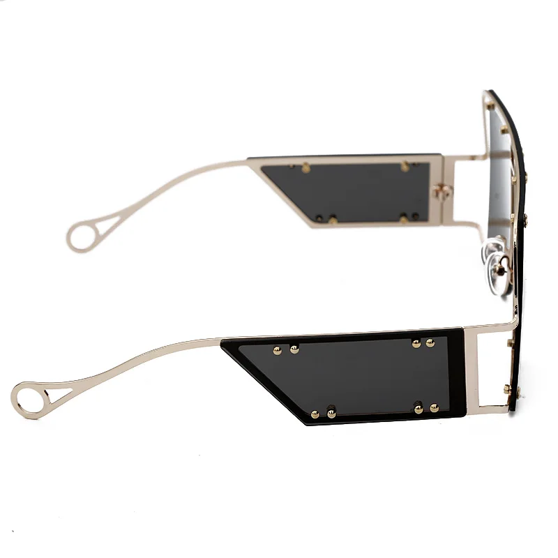 Модные негабаритные солнцезащитные очки для женщин, мода, новые солнцезащитные очки с большой квадратной оправой, женские винтажные Ретро солнцезащитные очки для женщин и мужчин