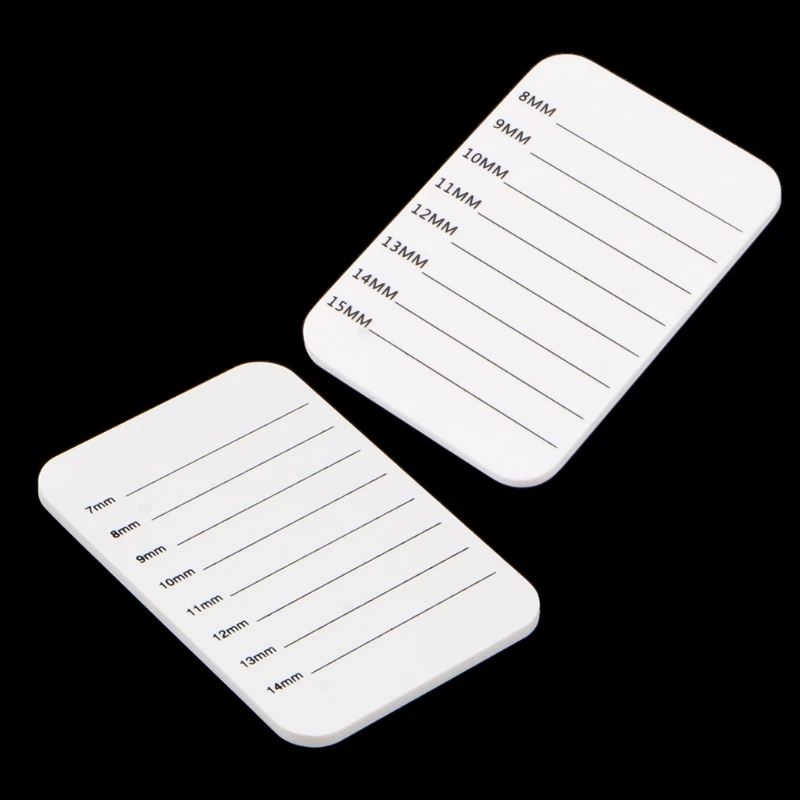 

Y1UF Individual Eyelash Extension Hand Plate Holder Lash Tray Strip Palette 14mm 15mm