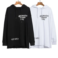 vlone hoodies female couple loose street sweatshirts hip hop trend mens cotton casual letter printing v8465