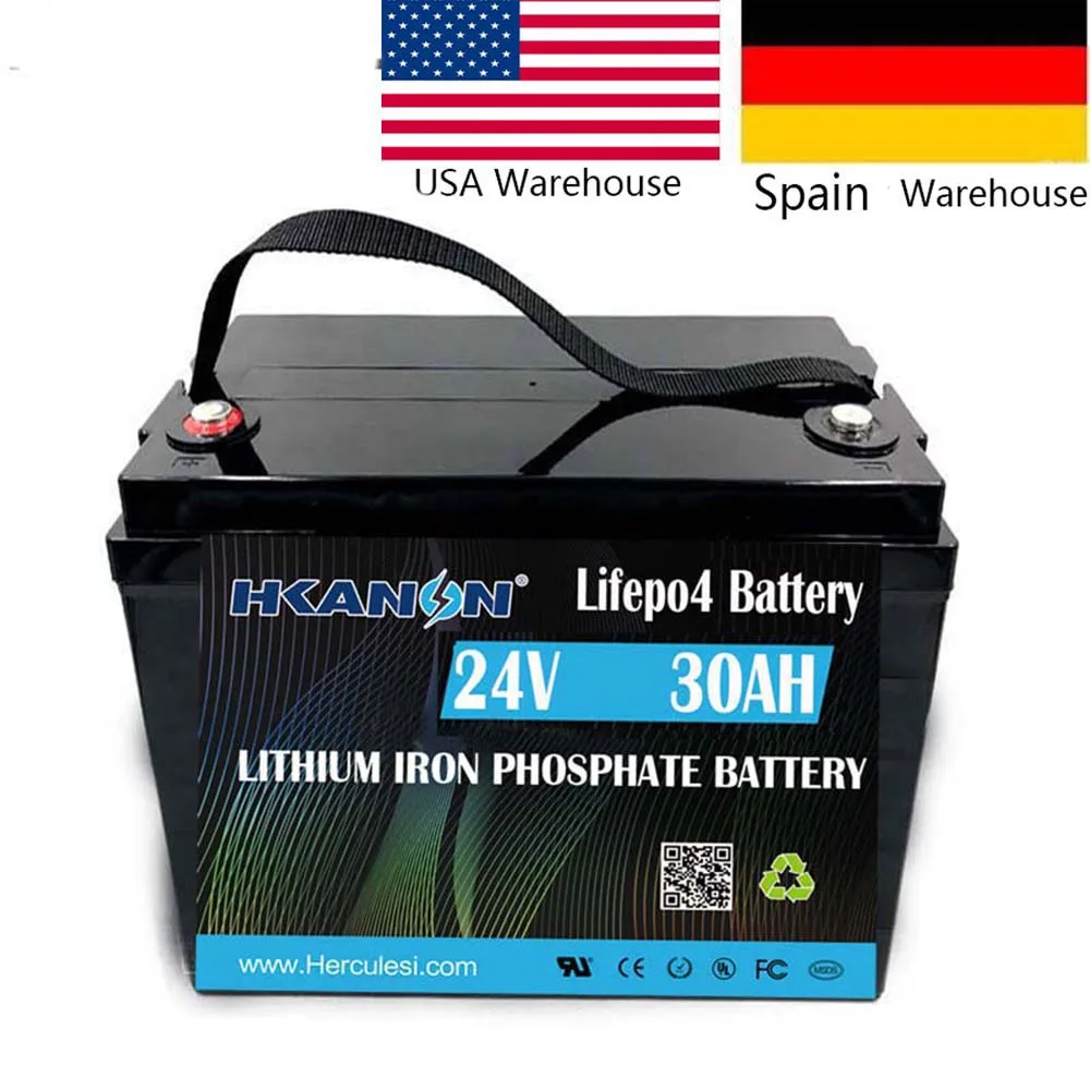 24V 30Ah 720WH Lifepo4 батареи железо фосфатных аккумуляторов и никель Батарея