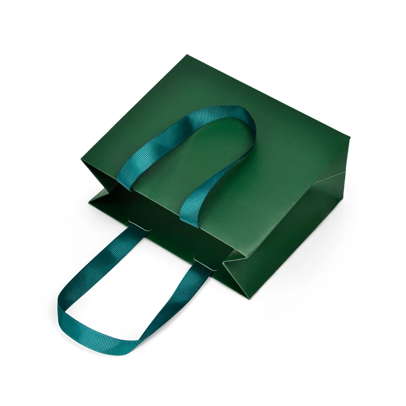 

Mu Shi Light Luxury Green Jewelry Gift Bag High-end Jewelry Jewelry Packaging Bag Ring Earring Necklace Jewelry Handbag