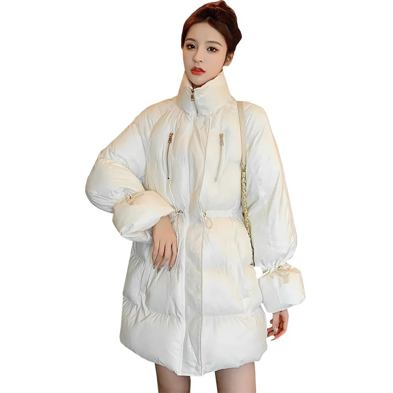 

jacket Down women's inschaogang style Korean loose autumn and winter clothes 2020 new chic thick cotton coat coat
