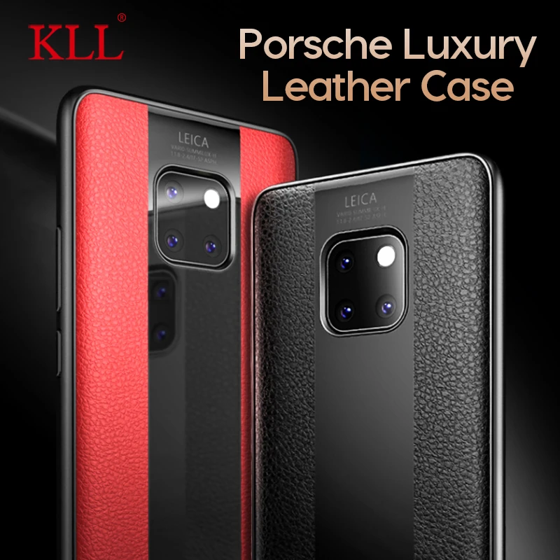 Кожаный мягкий чехол в стиле Porsche Для Huawei Mate 20 10 P30 P20 Pro Lite Nova 5 4 3 3i Honor Note 8X Max 8C