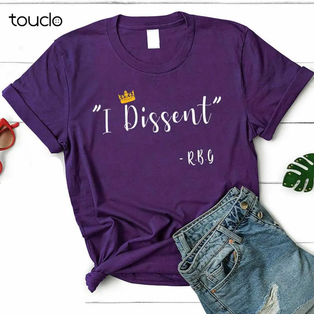 

New Funny I Dissent Rbg Ruth Bader Ginsburg T-Shirt Unisex S-5Xl