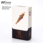 EZ V выберите картридж иглы татуировки #06 (0,18 мм) круглый вкладыш (RL) микроблейдинг Перманентный макияж подводка для бровей губ
