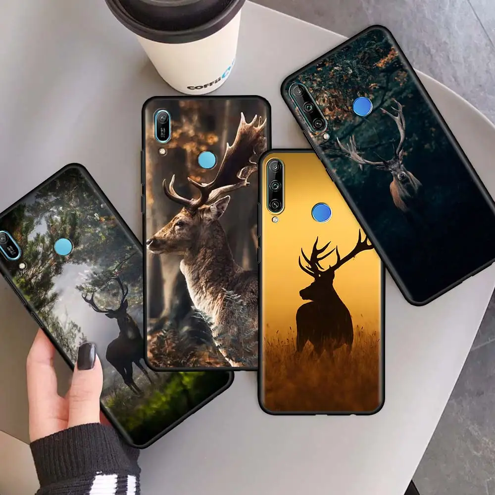 

Deer Hunting Camo Phone Case for Huawei Y6 Y7 Y9 2019 Honor 9X Pro 20 Lite Play 9A 8X 30i Y6p Y8s Y8p 9S 8S 10 Cover Coque