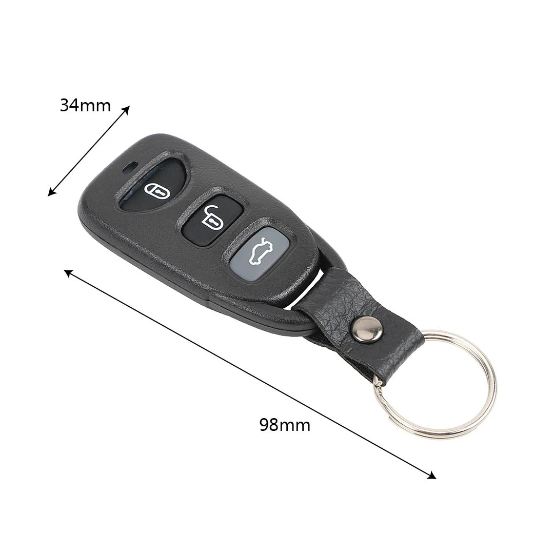 Чехол для ключей LEEPEE 3 кнопки hyundai Tuscon Accent Elantra Santa Fe ключи от автомобиля с