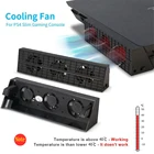 Охлаждающий вентилятор для игровой консоли PS4 Slim, USB-контроллер температуры, 5 вентиляторов, отличный кулер для игровой консоли Sony 4 PS 4 Slim, аксессуары