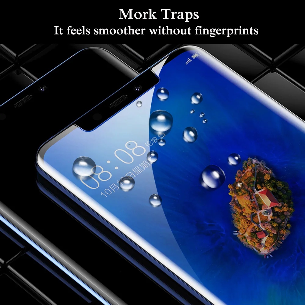 Нано Жидкое Полное Склеивание Закаленное Стекло для OPPO FIND X X2 X3 Pro Защитная Пленка на Экран с Комплектом Установки и УФ Лампой.