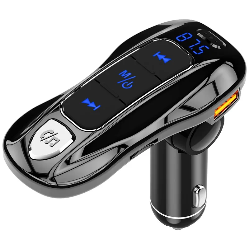 Новый складной автомобильный FM Bluetooth передатчик 5 0 MP3 музыкальный плеер PD3.0