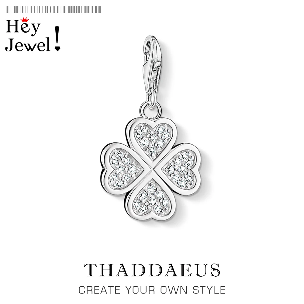 Подвеска с подвеской из чистого серебра 925 пробы ожерелье в виде листа браслет