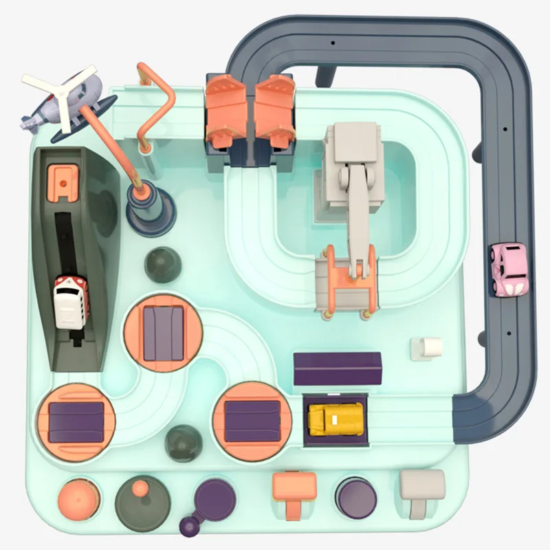 Обучающая игрушка-Железная машина экологически чистые детские приключения