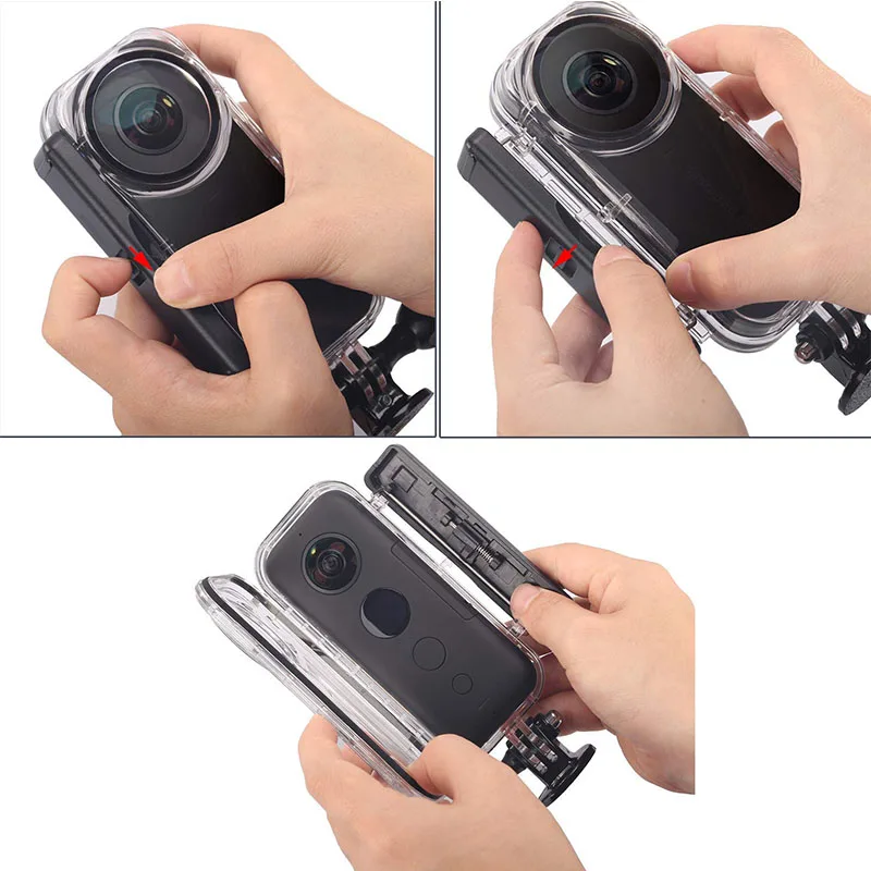 Новая версия Venture чехол для Insta360 One X 5m Дайвинг водонепроницаемый корпус защитный