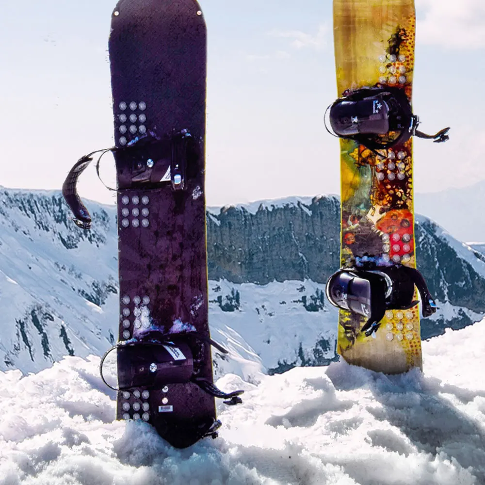 Противоскользящий коврик для сноуборда аварийное восстановление треков тяговое