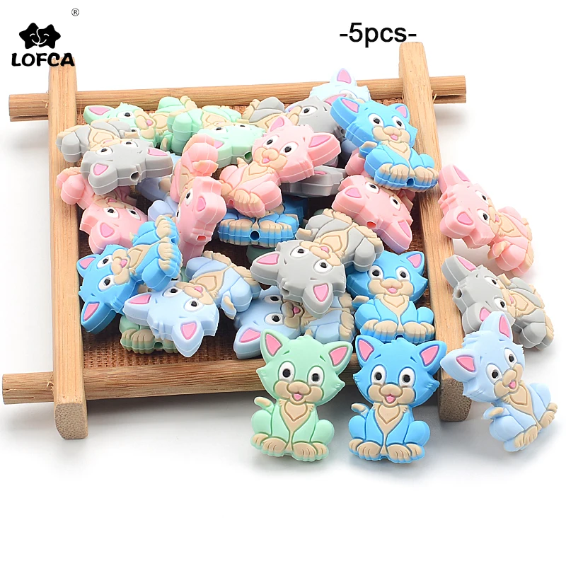 5 шт. силиконовые бусины-прорезыватели для зубов | Мать и ребенок