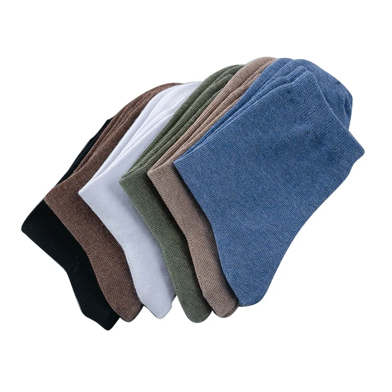 Antibacterial and Deodorant Socks 6  Pairs Per Set Men's Socks In Stock 2021 New Fashion Men's Socks