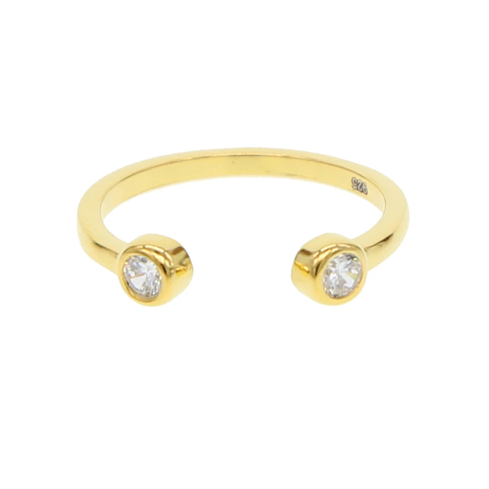 Новое поступление женские тонкие кольца на палец средней длины из стерлингового